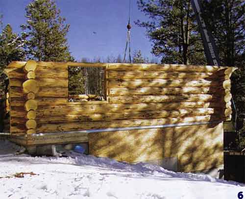 Вымораживание влаги из древесины при зимней стройке