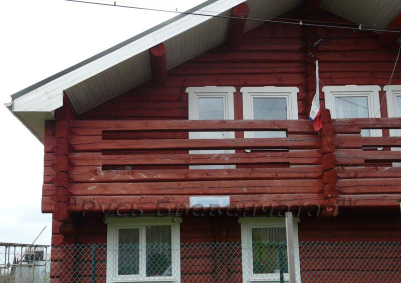 Дом из лафета в Санкт-Петербурге