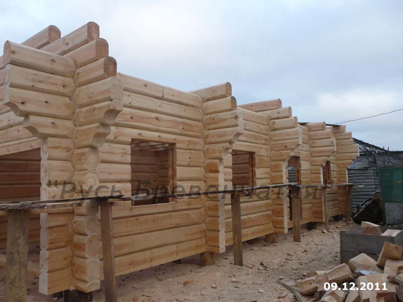 Строительство двухместного деревянного гаража